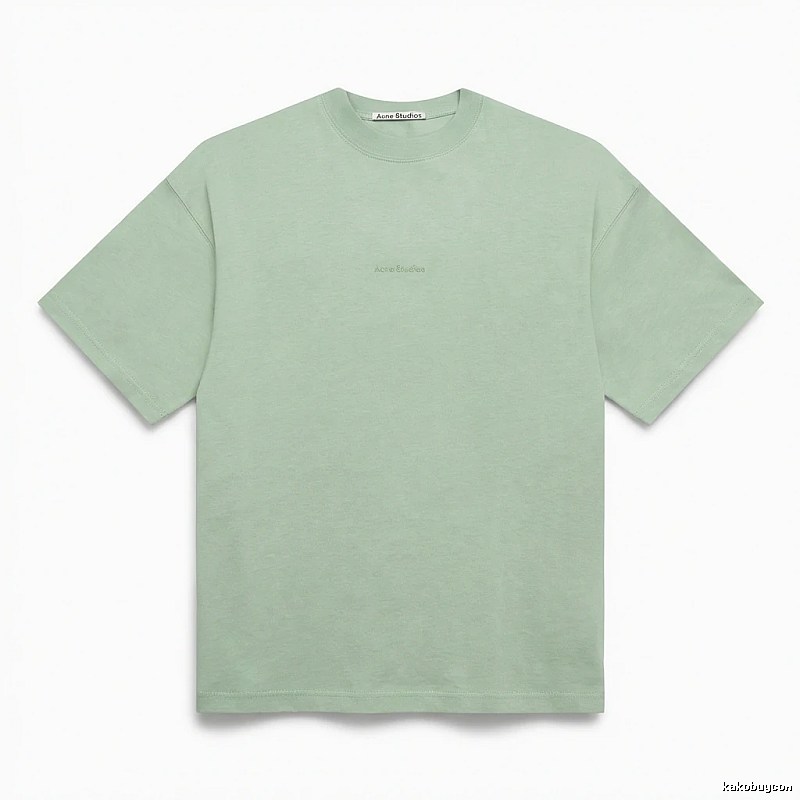 Acne Studios minimalist style light green T-shirt