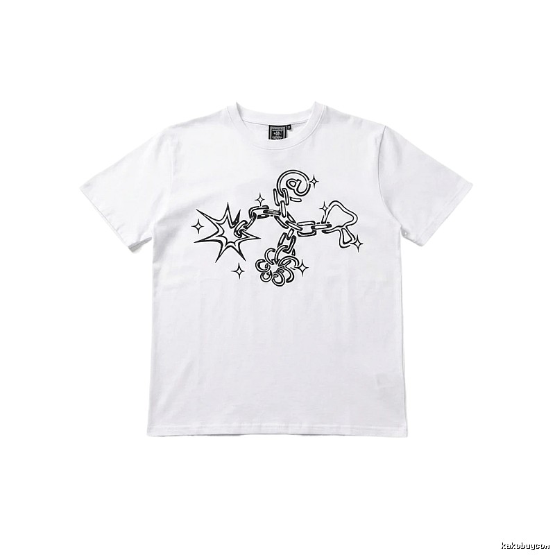 ADWYSD Graffiti Style White T-shirt