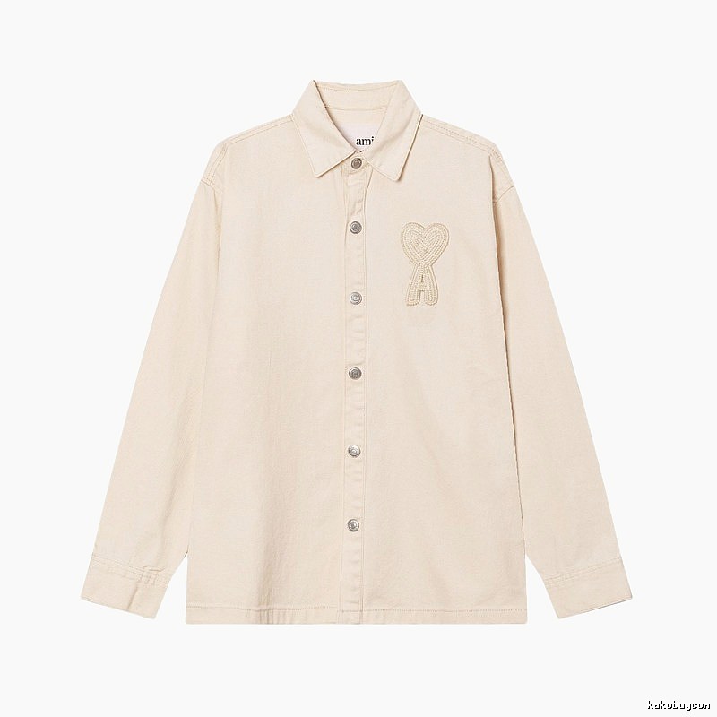 AMI Embroidered Love Style Shirt