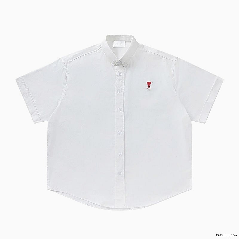 AMI Love Simple White Shirt