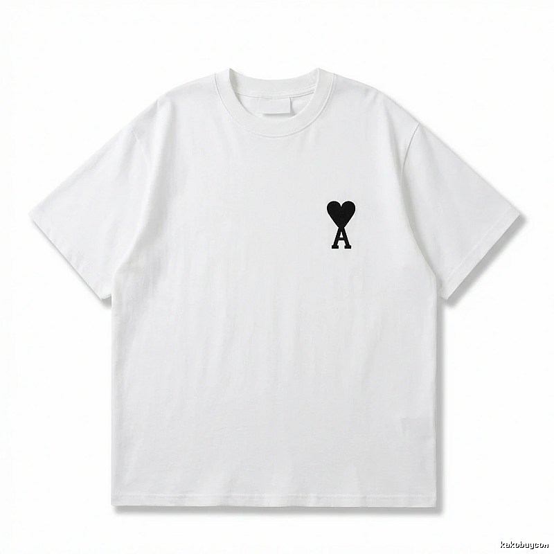 AMI Love Simple White T-shirt