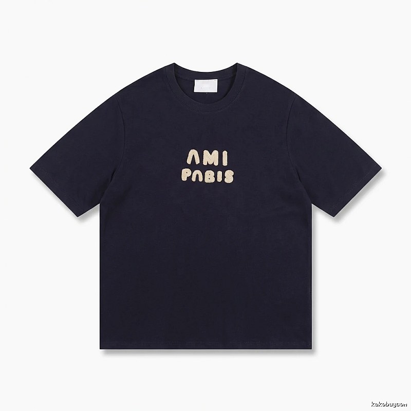 AMI Paris Alphabet Style T-shirt