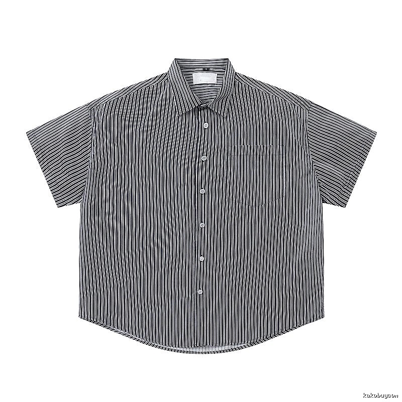 AMI striped retro-style shirt