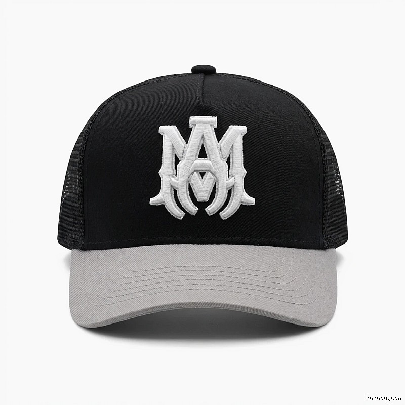 AMIRI Embroidered Trendy and Cool Black Hat