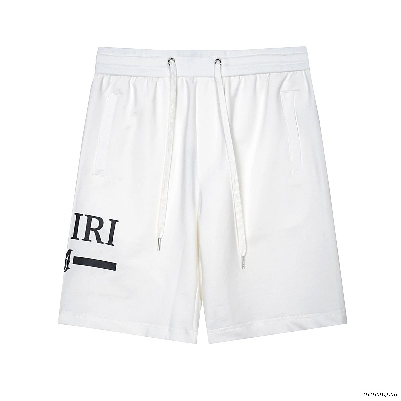 Amiri Monogram Logo shorts Black Casual Amiri for Layered Styling