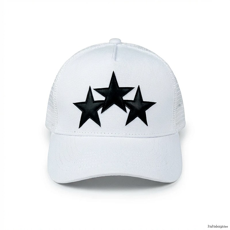 AMIRI Star Trendy White Hat