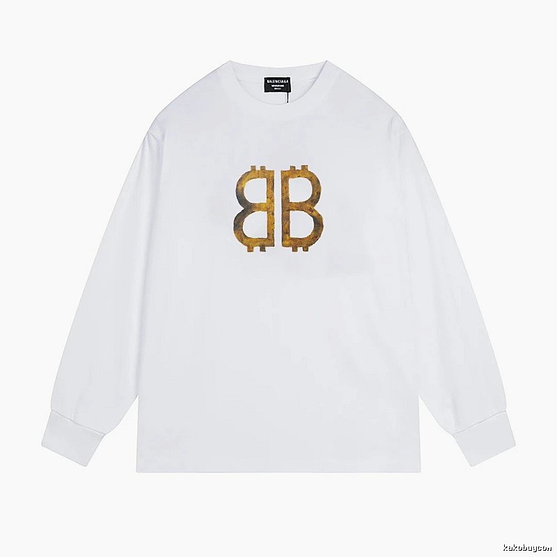 Balenciaga BB Print White T-shirt