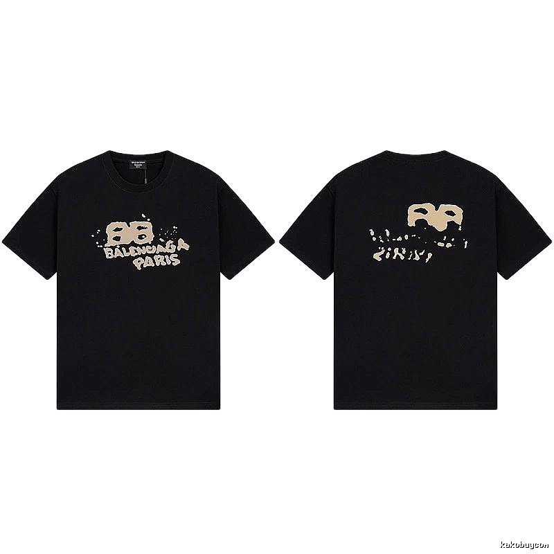 Balenciaga BB Series Black T-shirt