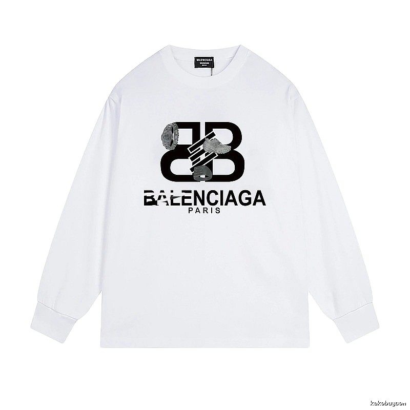 Balenciaga BB Series Simple White T-shirt