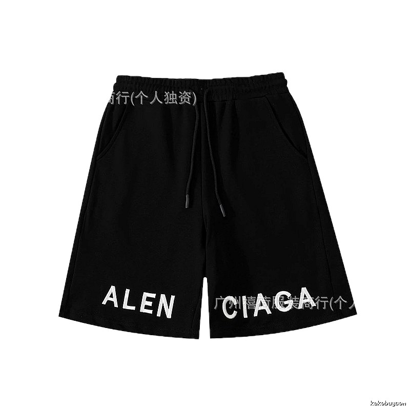 Balenciaga casual style black shorts