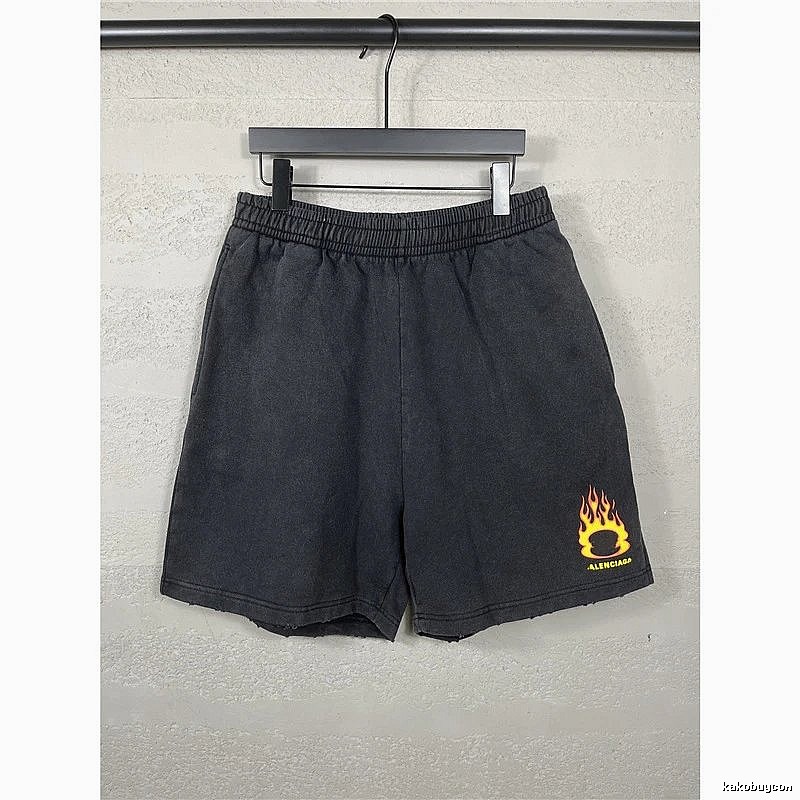 Balenciaga Flame Style Shorts