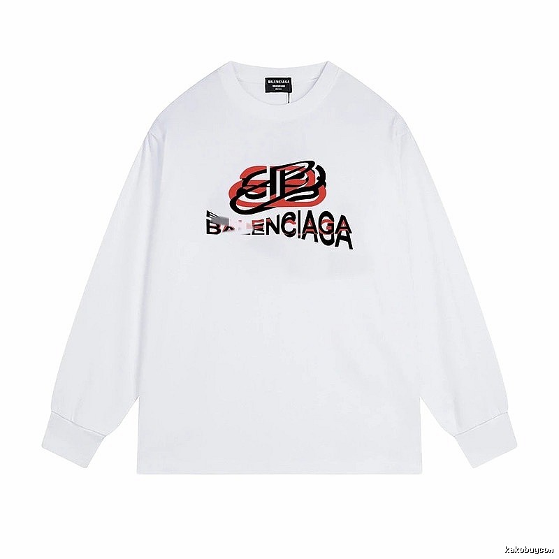 Balenciaga letter white sweatshirt