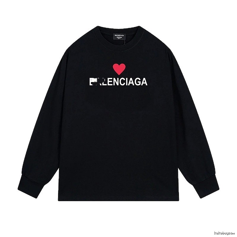 Balenciaga Love Simple Black T-shirt