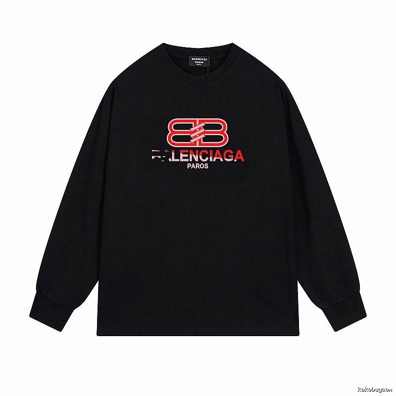 Balenciaga PAROS series black T-shirt