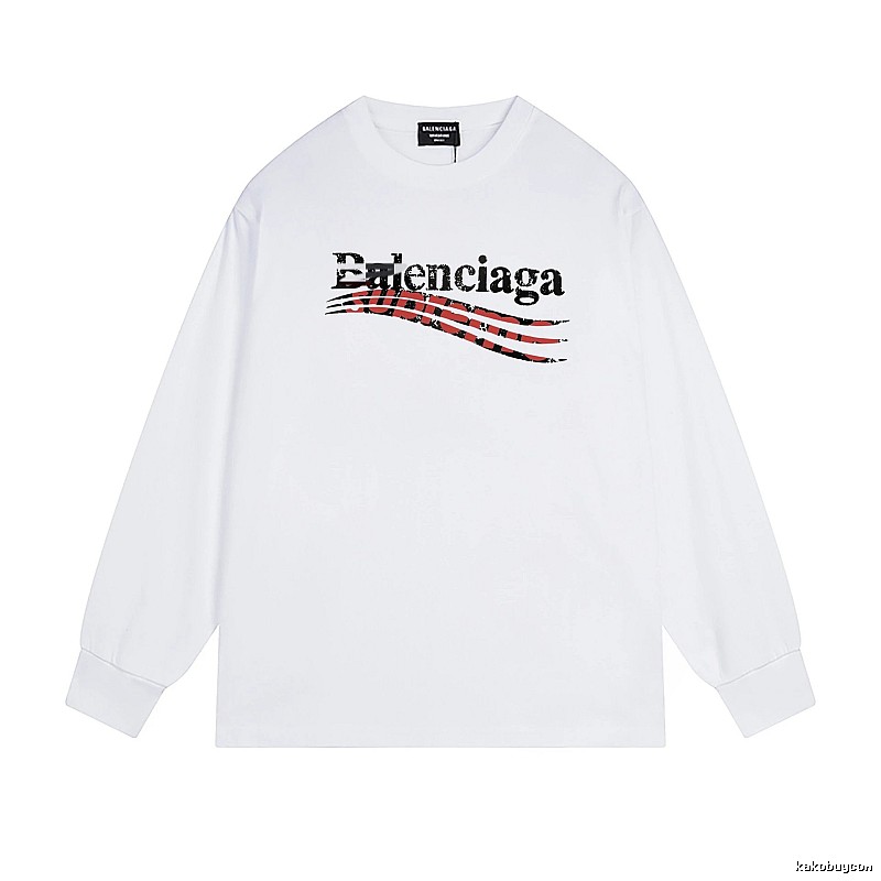 Balenciaga retro-style white T-shirt