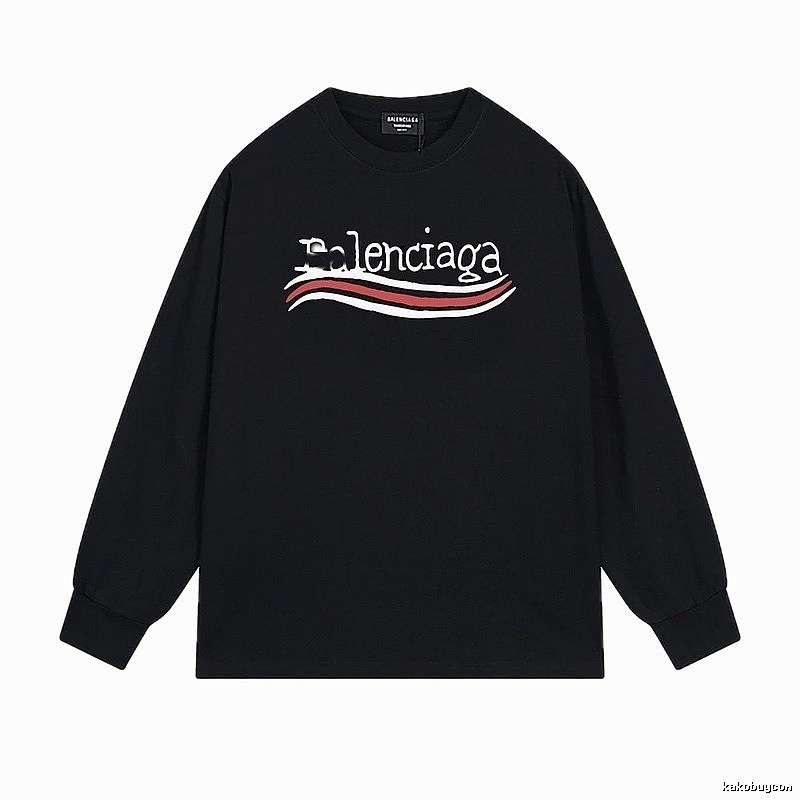 Balenciaga wavy black sweatshirt