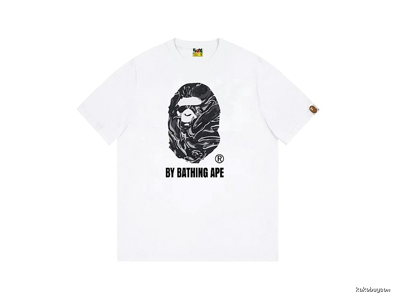 Bape Ape Head Trendy Cool White T-shirt