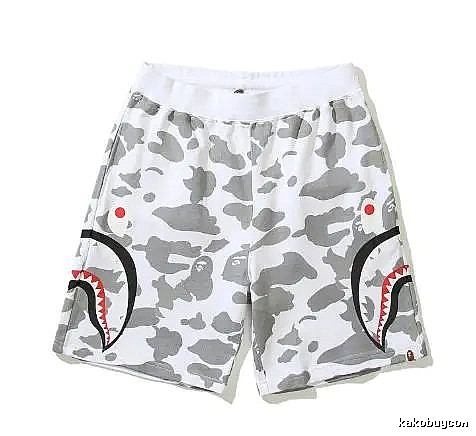 Bape Shark Camouflage Shorts