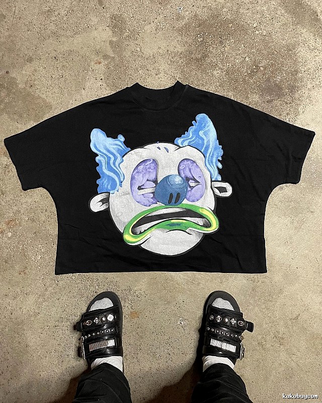 Billionaire Clown Style Black T-shirt