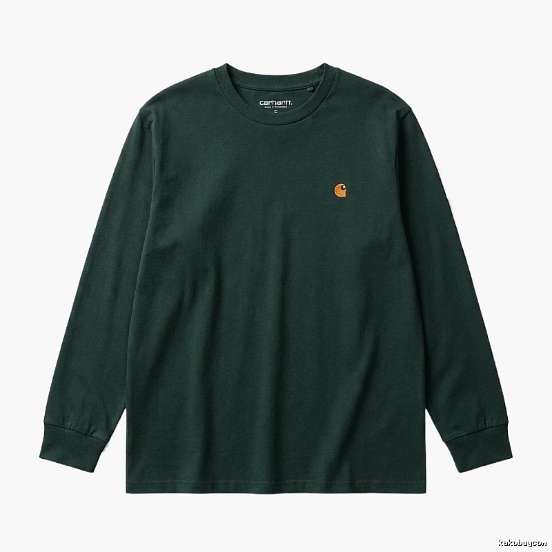 Carhartt basic simple dark green sweatshirt