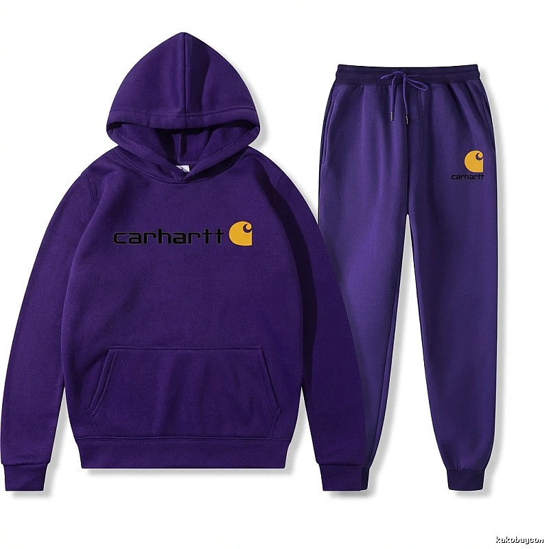 Carhartt Classic Casual Style Purple Suit