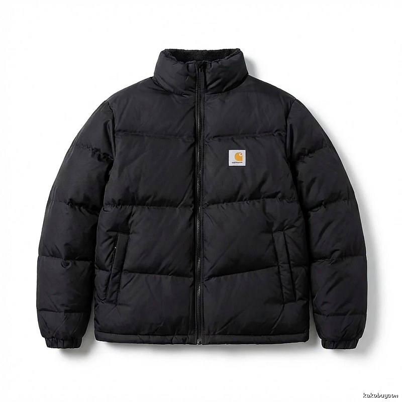 Carhartt warm black down jacket