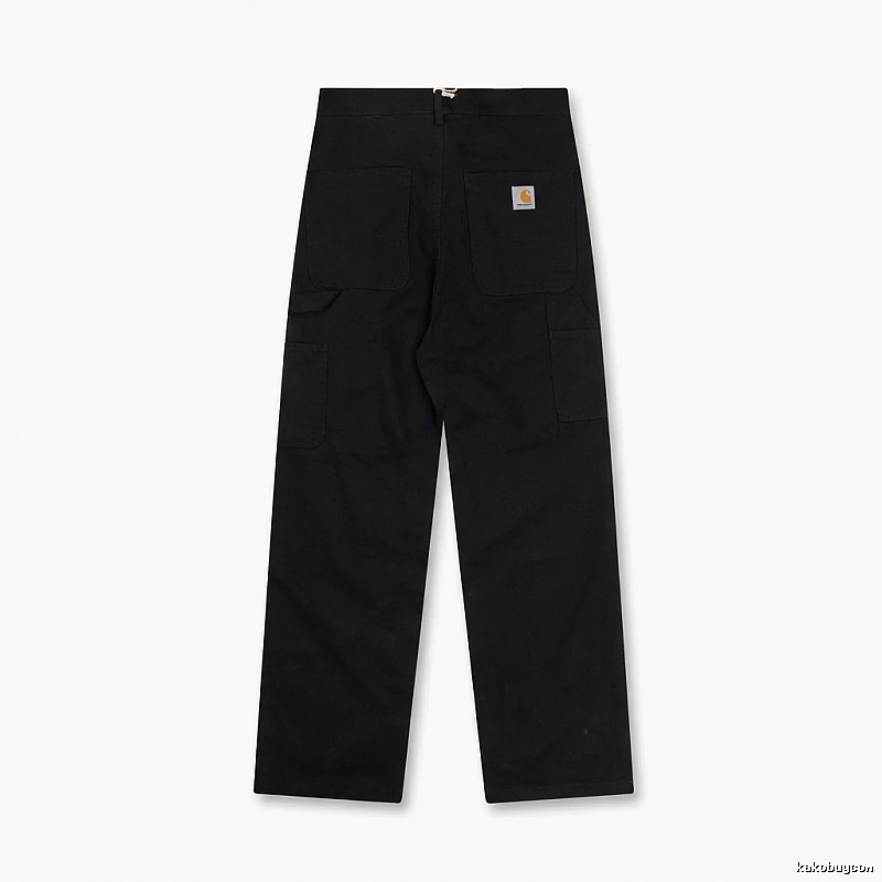 Carhartt workwear style black long trousers