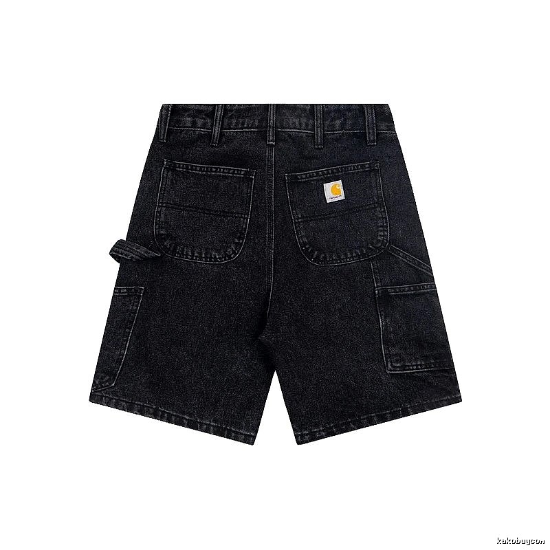 Carhartt workwear style black shorts
