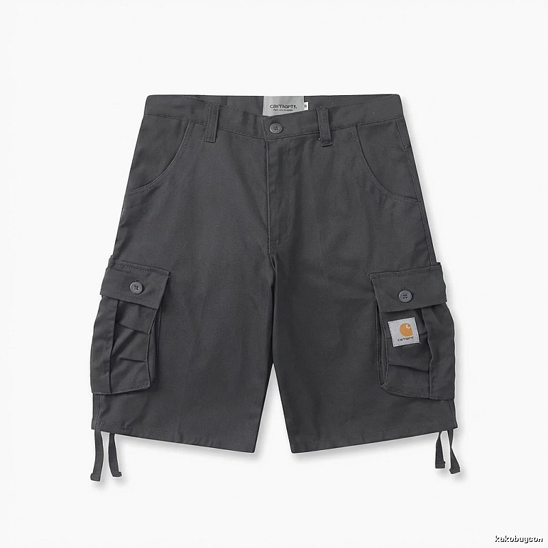 Carhartt workwear style dark grey shorts
