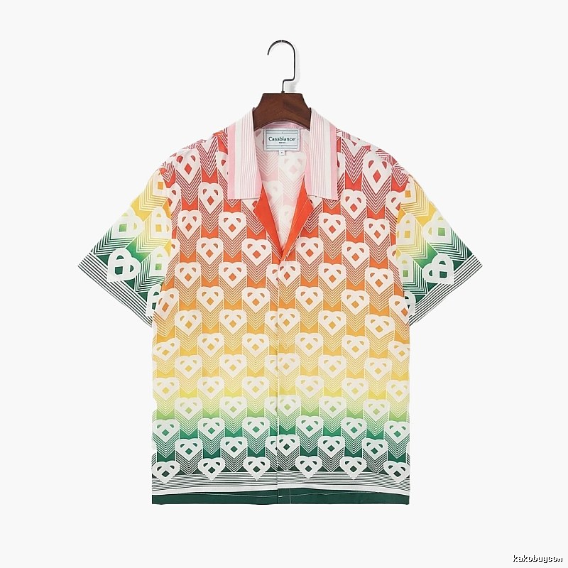 Casablanca Rainbow Gradient Style Shirt
