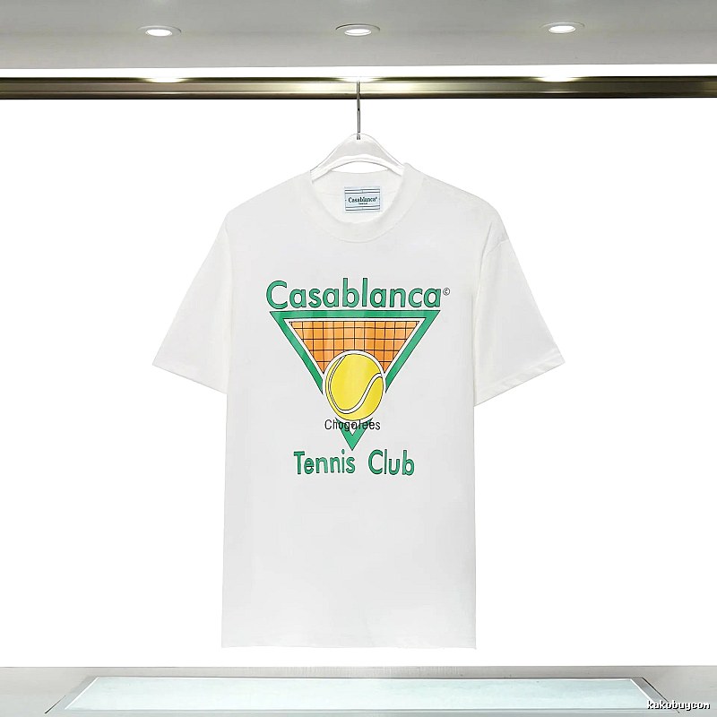 Casablanca Tennis Style White T-shirt