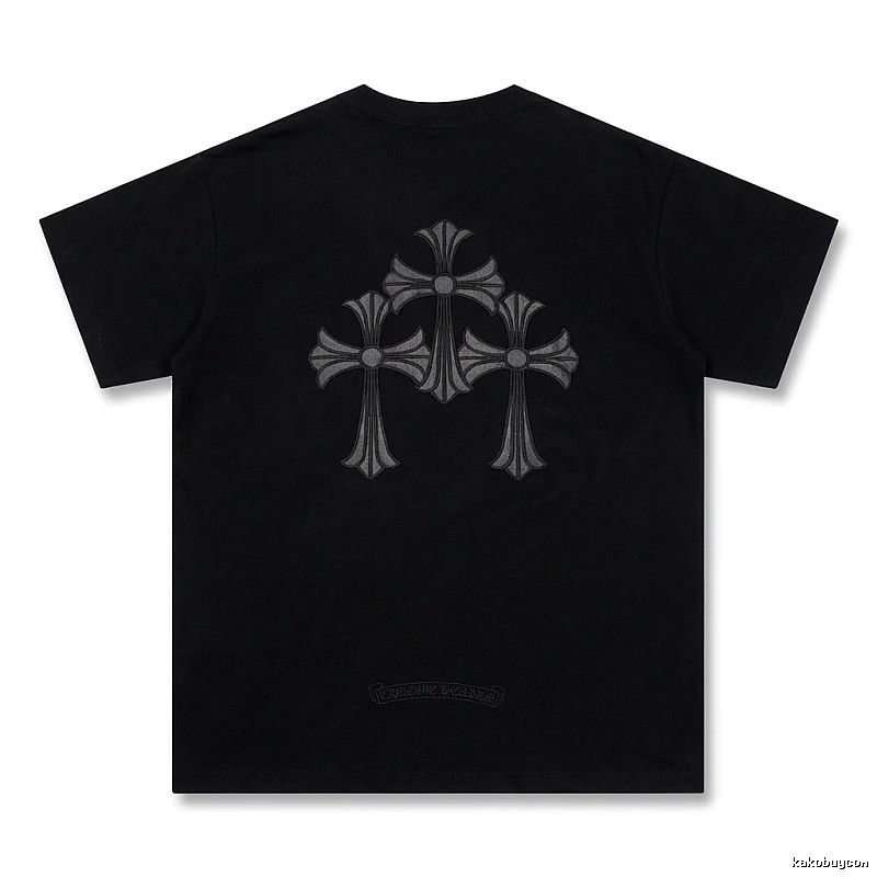 Chrome Hearts Cross Print Black T-shirt