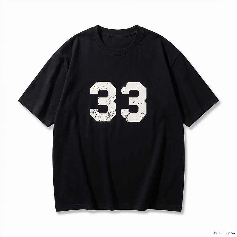 Chrome Hearts No. 33 Retro Black T-shirt