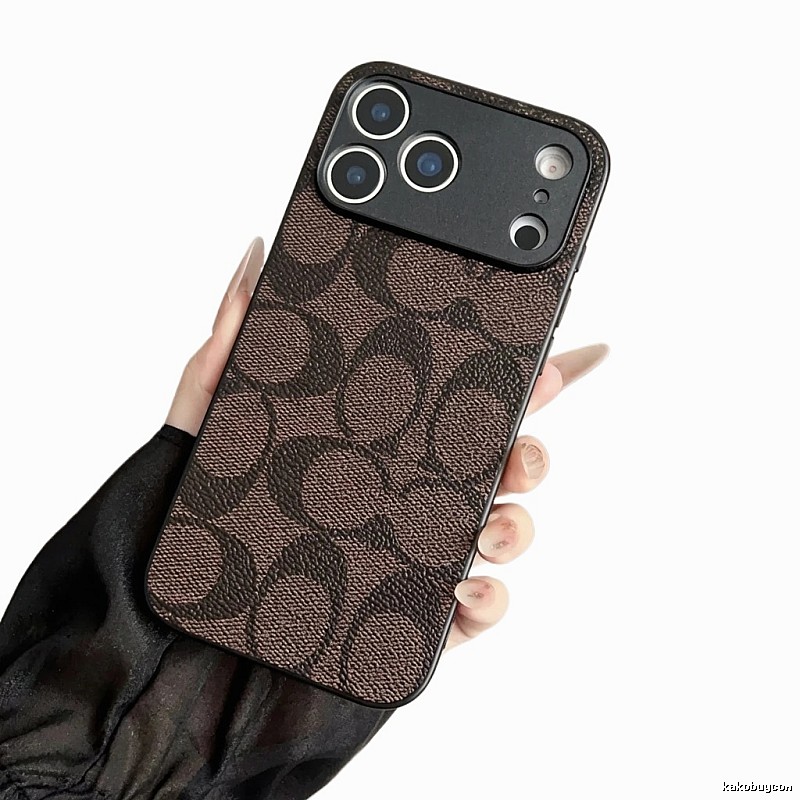 Coach Printed Retro iPhone Case