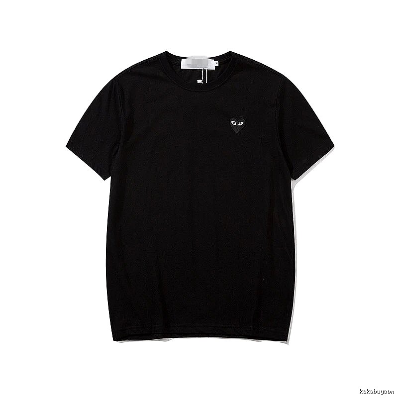 Comme des Garcons PLAY 2021-95 Black Style 2195 Heart Logo T-Shirt Everyday Rotation