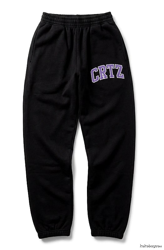 Corteiz CRTZ casual style black pants