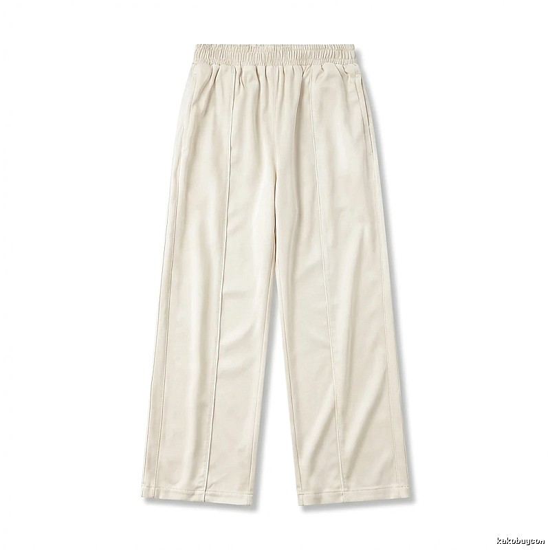 Corteiz minimalist style off-white wide-leg pants