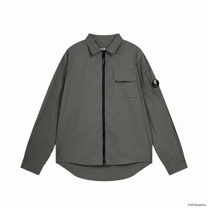 C.P. Grey Workwear Style Shirt