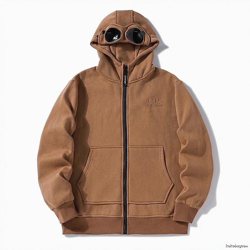 C.P. Workwear Style Brown Hoodie