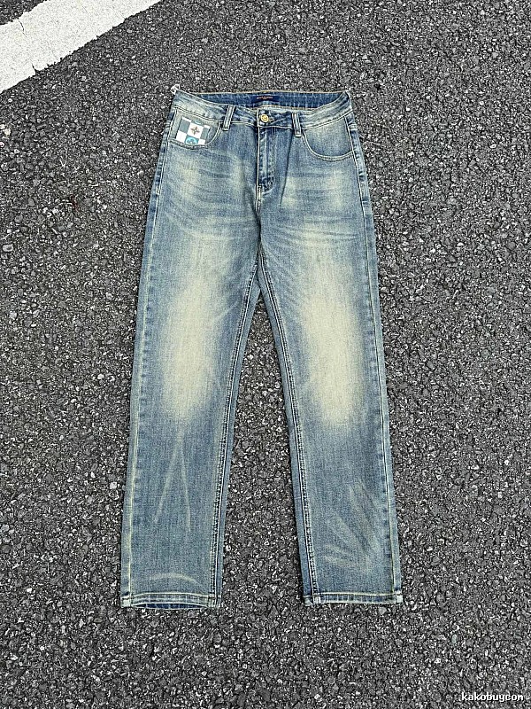 Daily Straight Jeans - Faded Blue