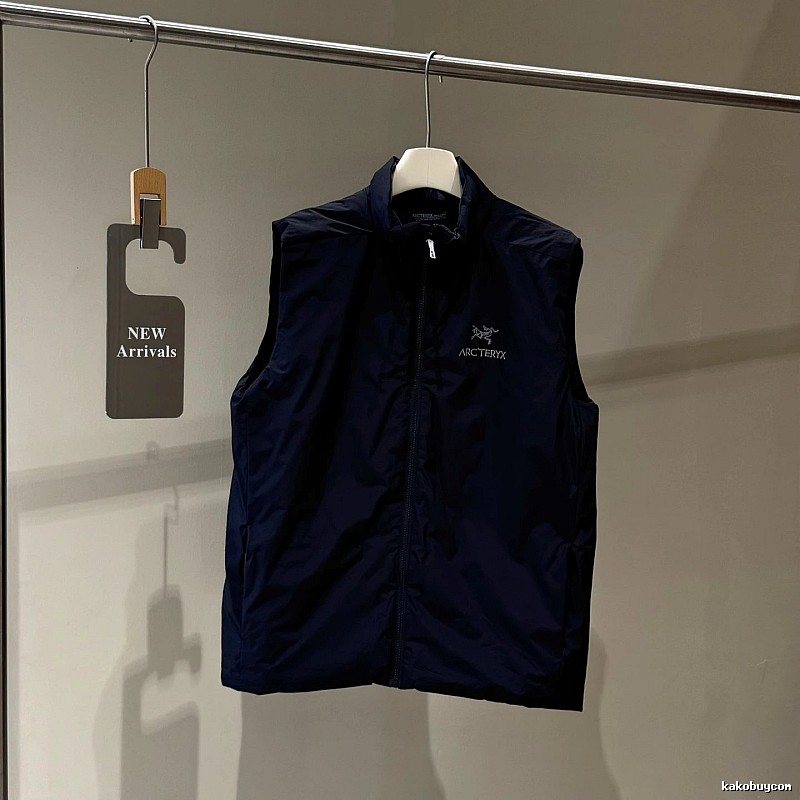 Deep Navy Arc'teryx Technical Shell Vest for weekend