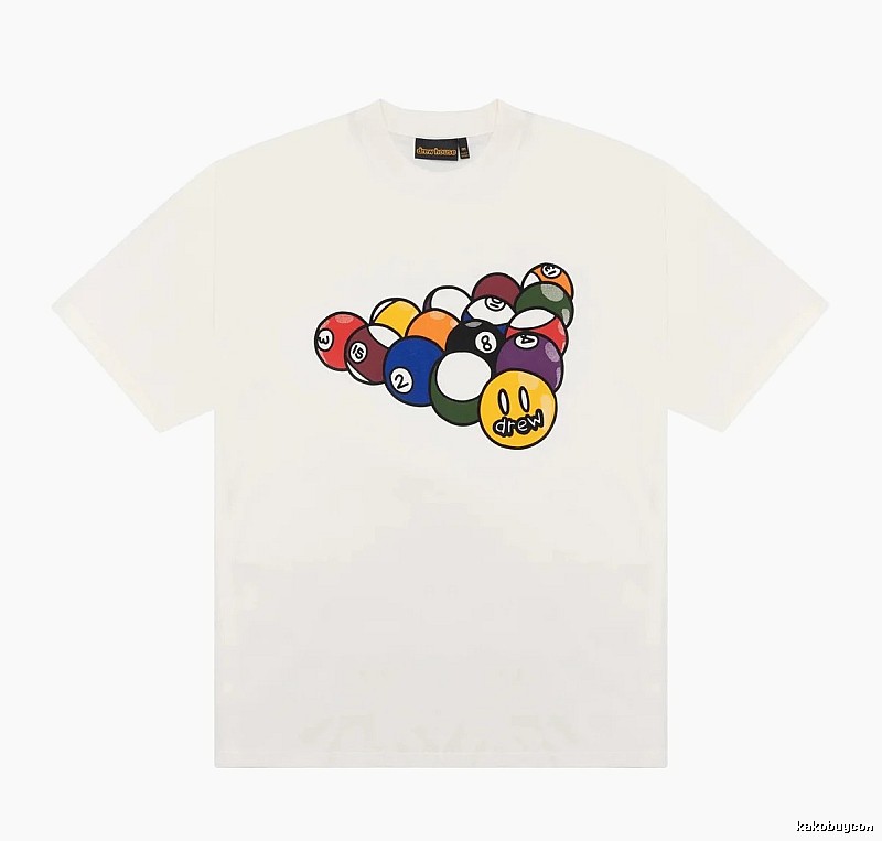 DrewHouse Billiards Street Style Off-white T-shirt