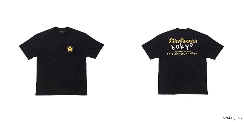 DrewHouse Tokyo Limited Street Style Black T-Shirt