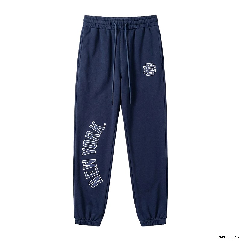 Eric Emanuel New York Style Navy Blue Sweatpants