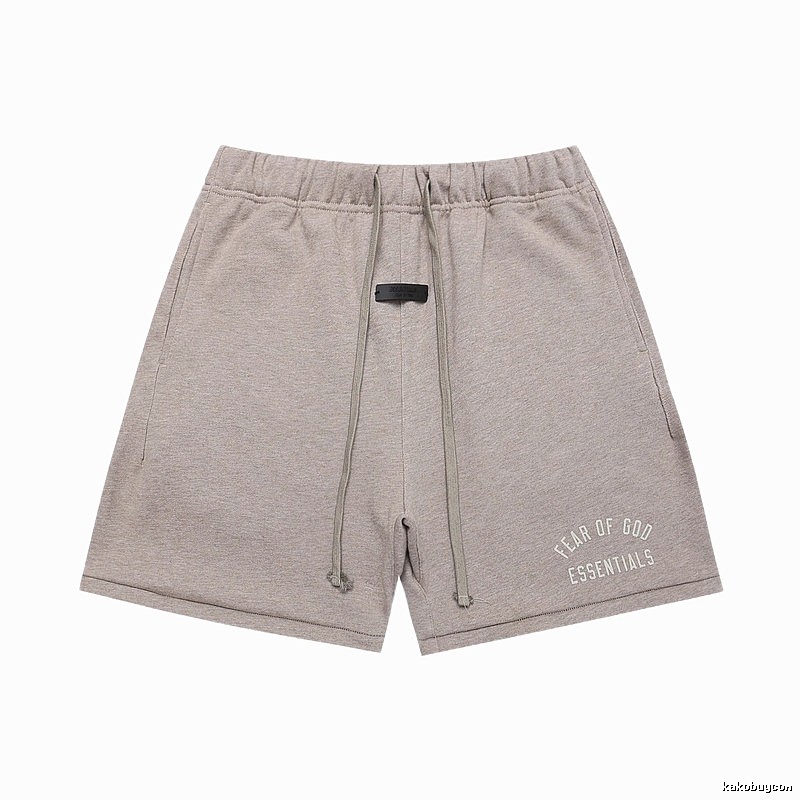 ESSENTIALS Casual Light Grey Shorts