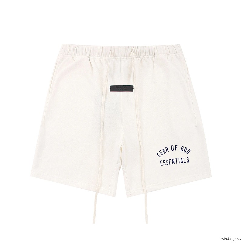 ESSENTIALS minimalist style white shorts