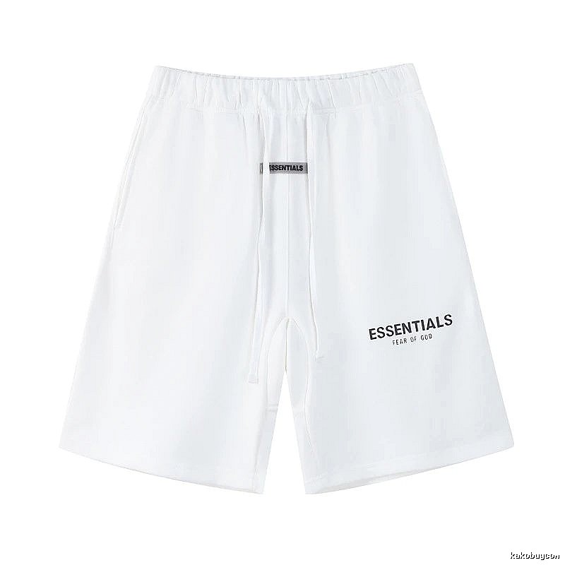 ESSENTIALS minimalist style white shorts