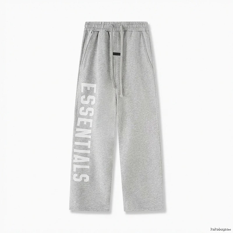ESSENTIALS Simple Style Gray Sweatpants