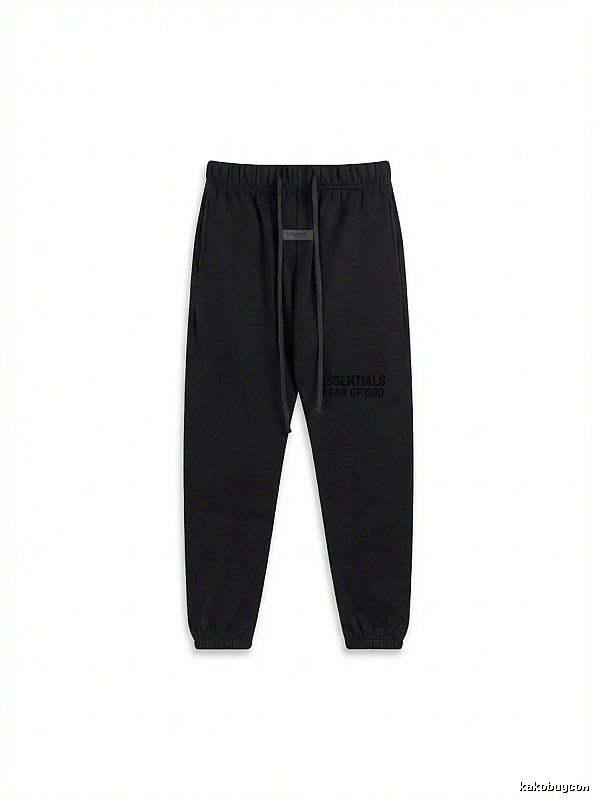 Essentials trendy and cool style black sweatpants