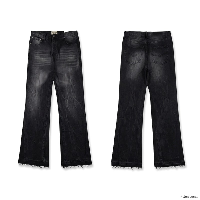 Gallery Dept. Distressed Black Jeans